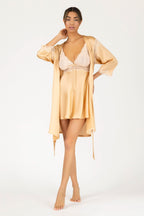 Allegra Soulful Babydoll Silk Chemise