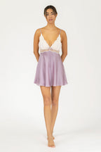 Allegra Soulful Babydoll Silk Chemise