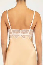 Allegra Soulful Bust-Support Silk Chemise