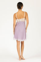 Allegra Soulful Bust-Support Silk Chemise