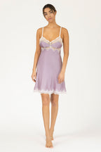 Allegra Soulful Bust-Support Silk Chemise