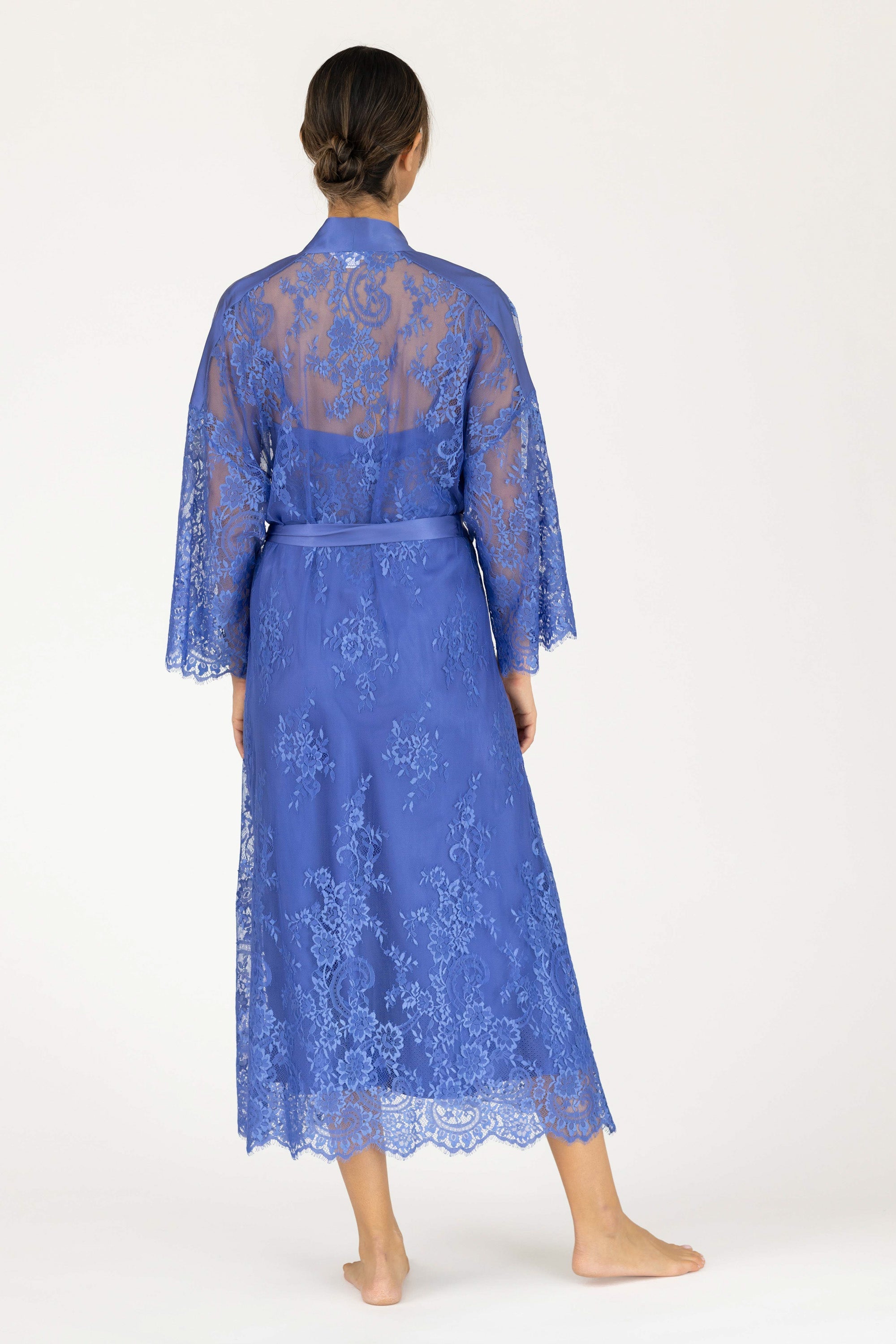 Hailey Love Long Lace Robe