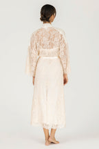 Hailey Love Long Lace Robe