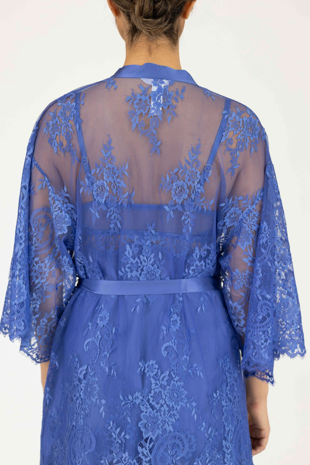 Hailey Love Short Lace Robe
