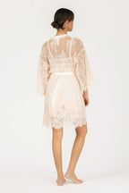Hailey Love Short Lace Robe