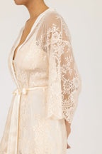 Hailey Love Short Lace Robe
