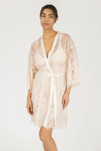 Hailey Love Short Lace Robe
