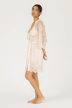 Hailey Love Short Lace Robe