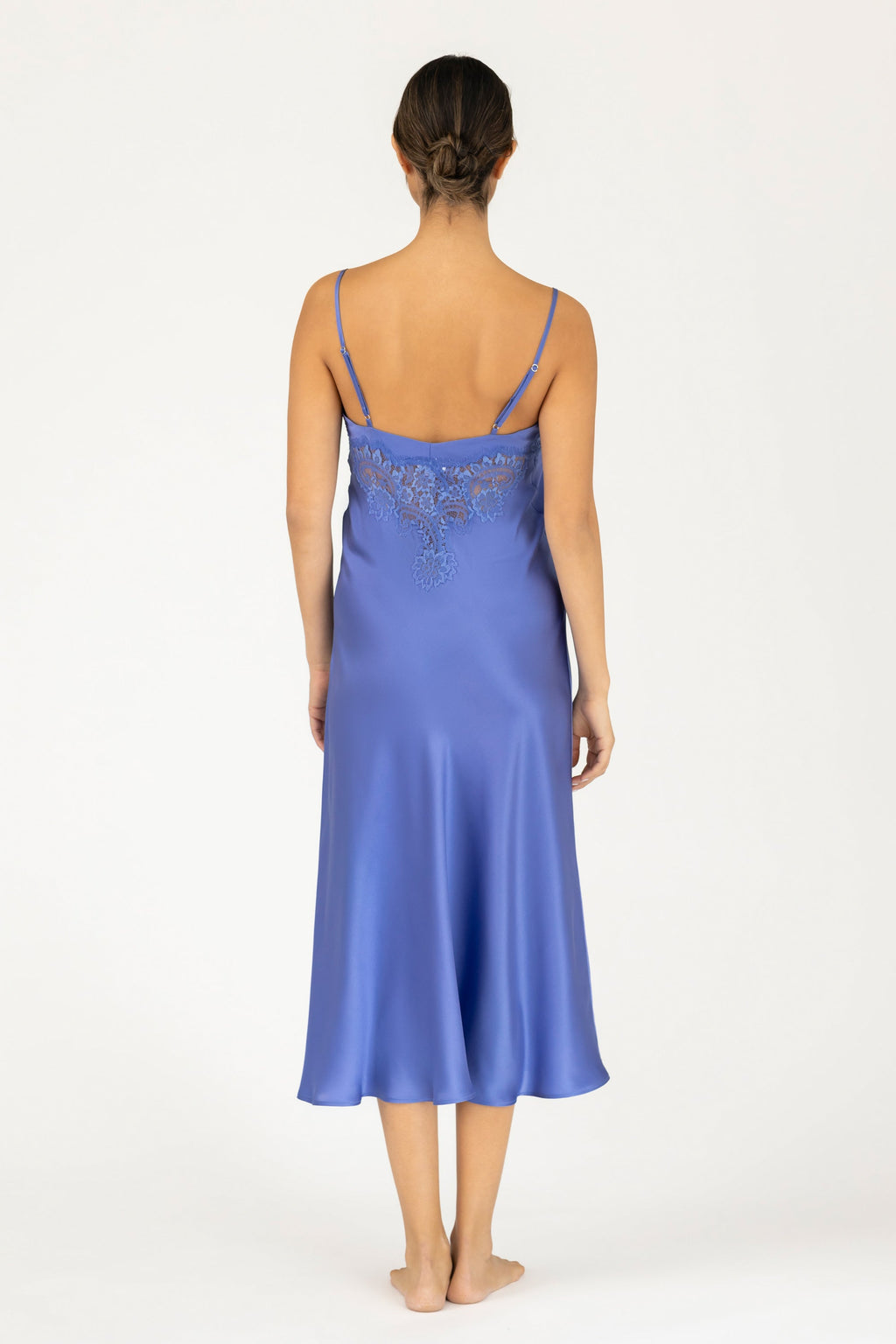 Hailey Love Vintage Long Silk Gown