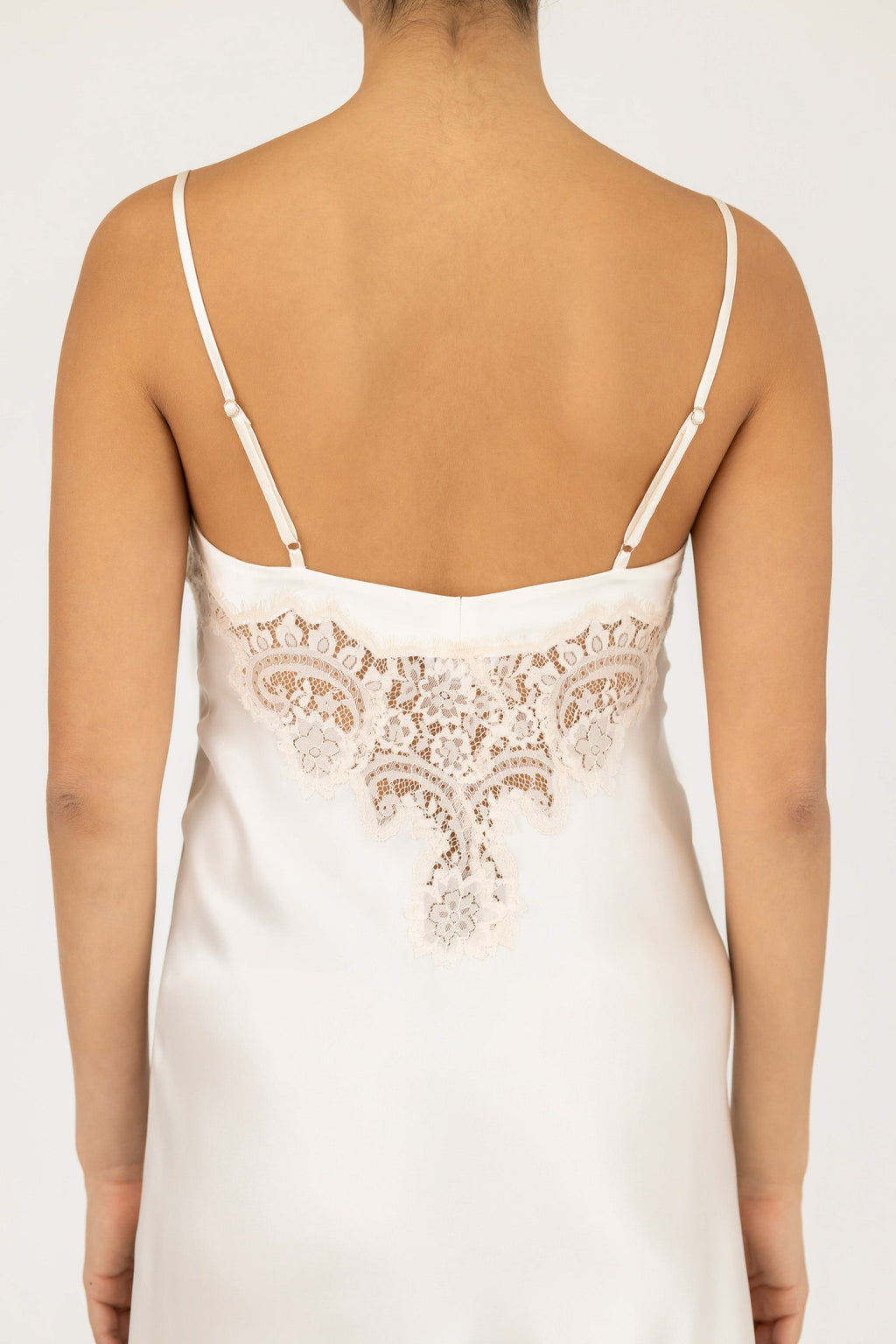Hailey Love Vintage Long Silk Gown