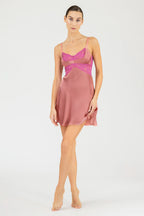 Morgan Cradle Bust Silk Chemise
