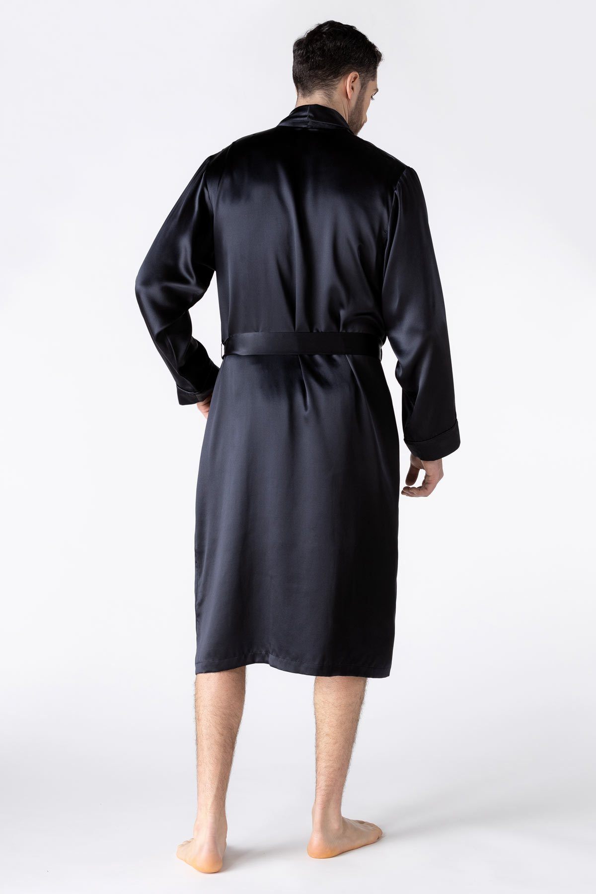 NK IMODE Men Silk Robe
