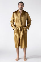 NK IMODE Men Silk Robe