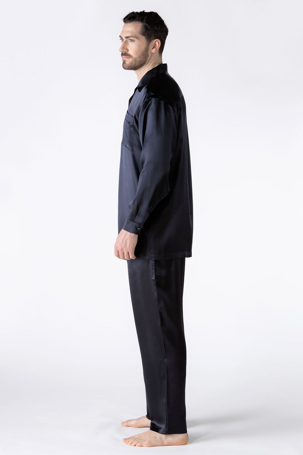 NK IMODE Men Silk Shirt