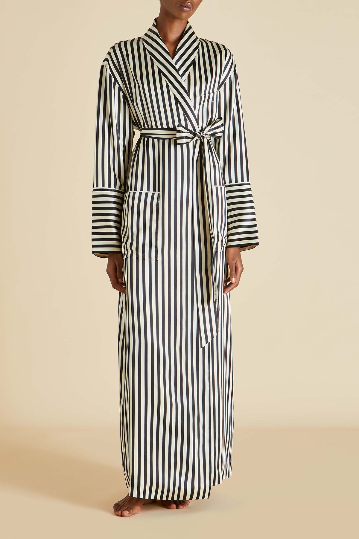 Capability Nika Robe in Silk Satin