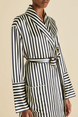 Capability Nika Robe in Silk Satin