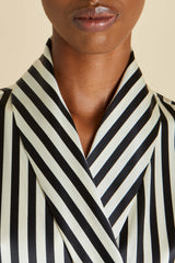 Capability Nika Robe in Silk Satin