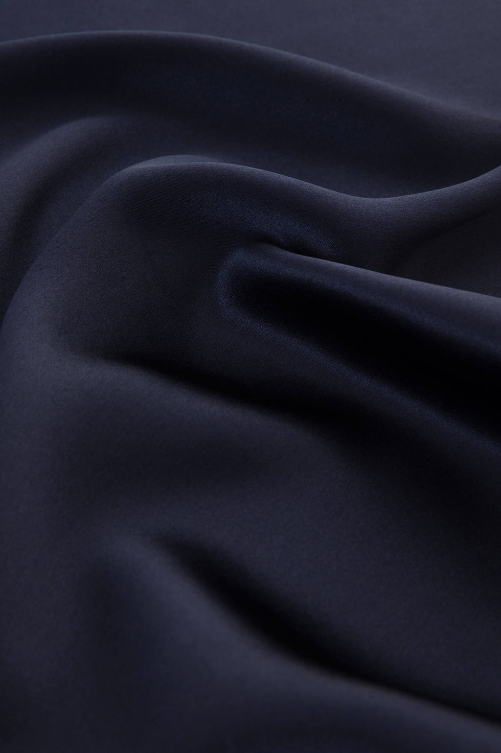Etta Navy Camisole Set in Silk Satin