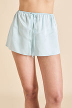 Etta Powder Blue Camisole Set in Silk Satin