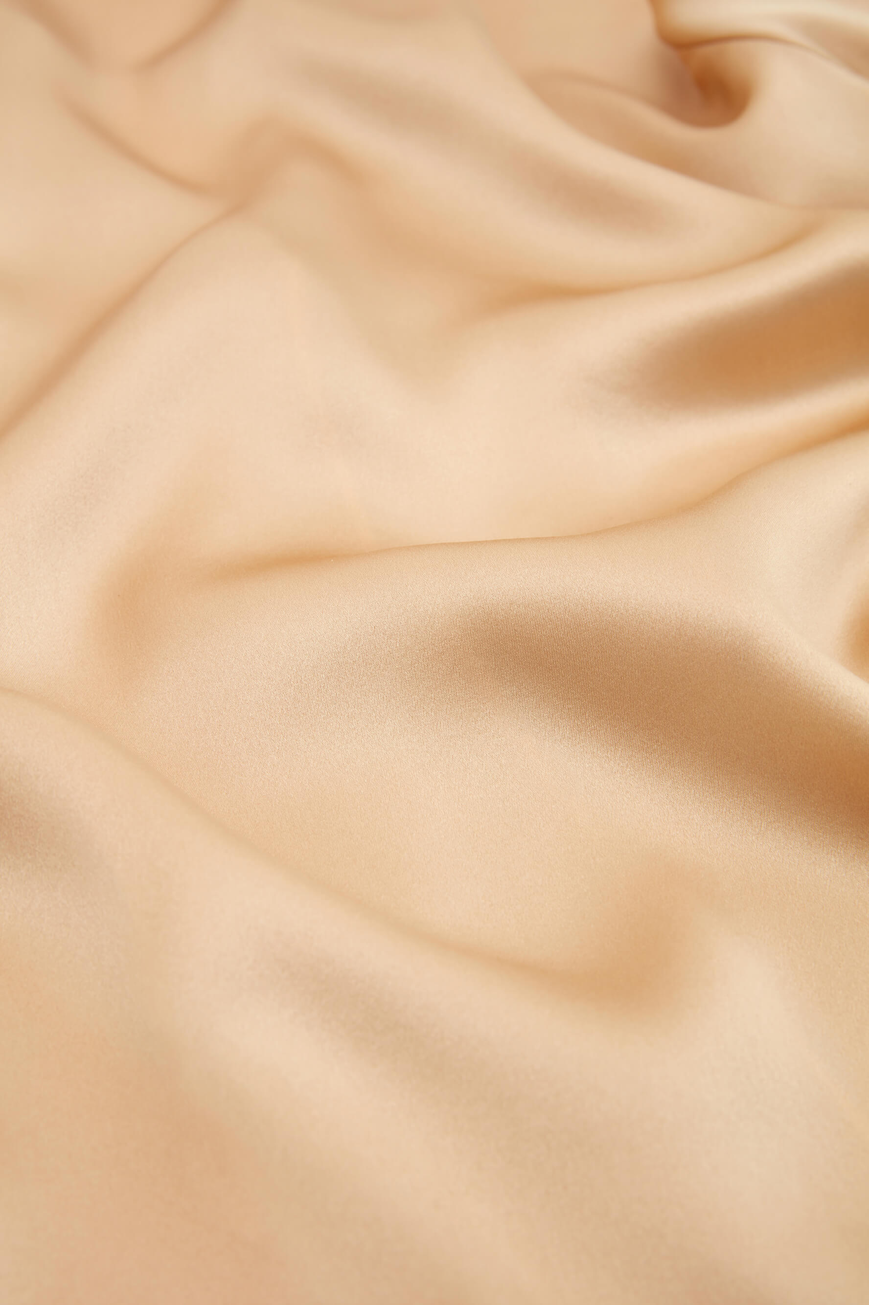 Bella Caramel Camisole Set in Silk Satin