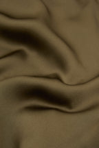 Coco Nori Green Pajamas in Silk Satin