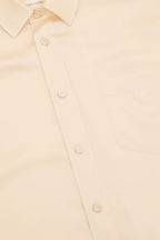 Lita Bone Cream Pajamas in Silk Satin