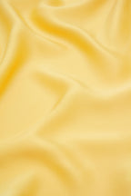 Sabine Limón Yellow Robe in Silk Satin