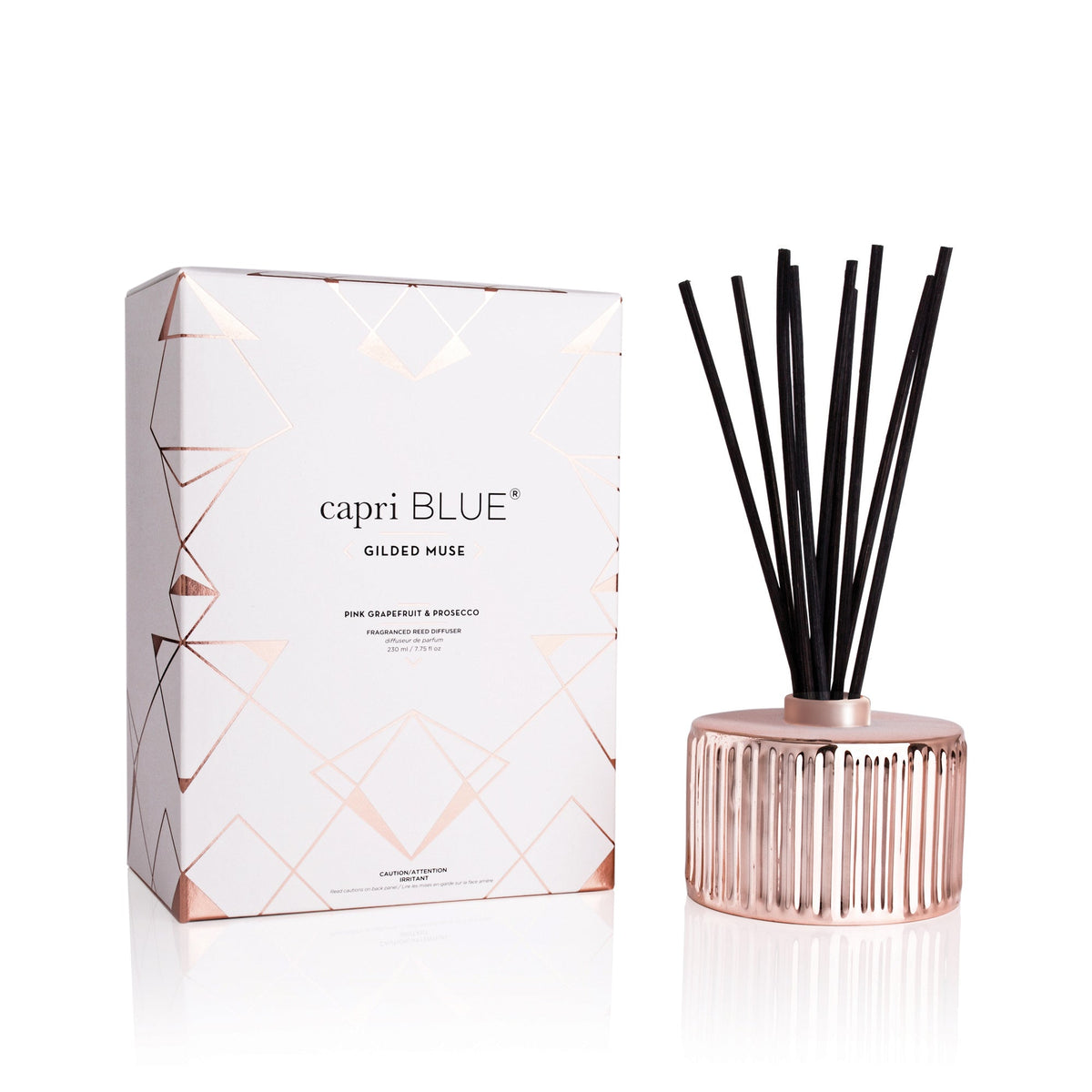 Pink Grapefruit & Prosecco Gilded Reed Diffuser