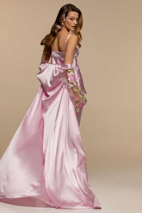 B21 Pink Silk Camisole Top