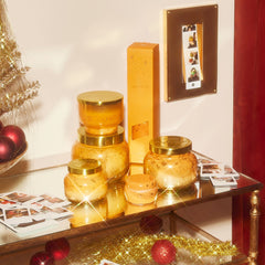 Pumpkin Dulce Glimmer Inverted Candle