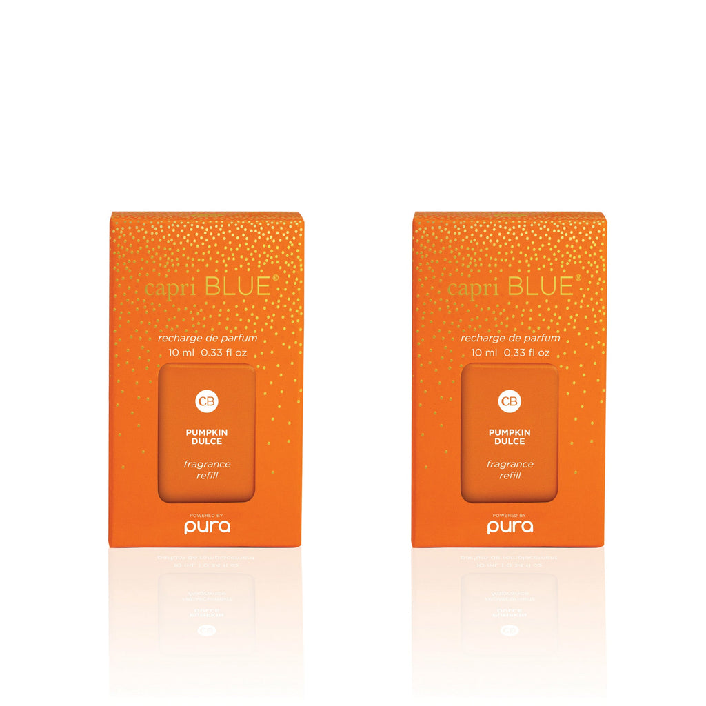 CB + PURA Diffuser Refill 2-Pack Bundle, Pumpkin Dulce