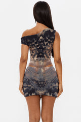 Roar Asymmetric Off Shoulder Co-Ord – Co-Ord Set