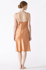 Sierra Cowl Neck Silk Slip