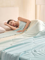 Luxury Gradient Silk Filled Blanket