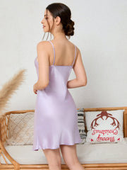Elegant Mulberry Silk Slip Dress