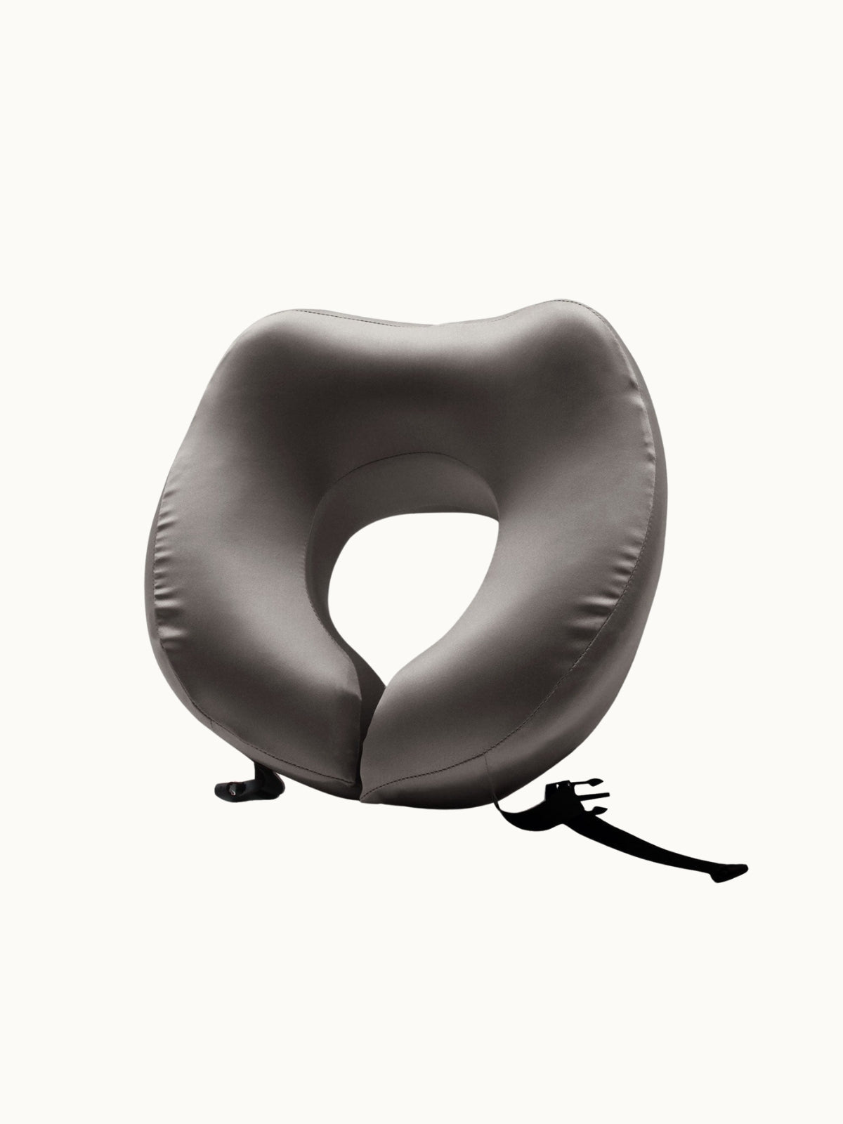 Silk Travel Neck Pillow Comfortable Support Easy Travel