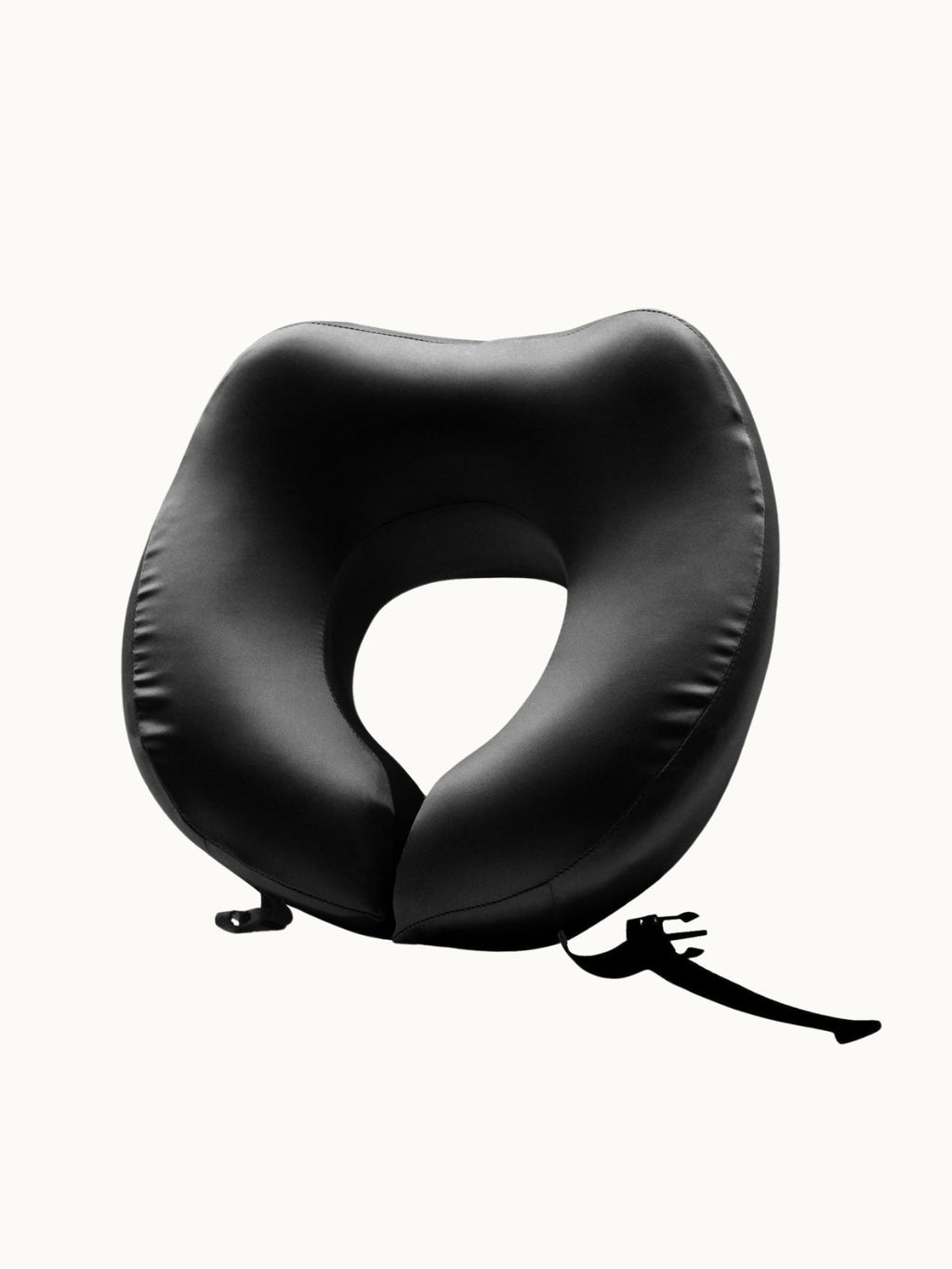 Silk Travel Neck Pillow Comfortable Support Easy Travel