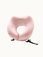 Silk Travel Neck Pillow Comfortable Support Easy Travel