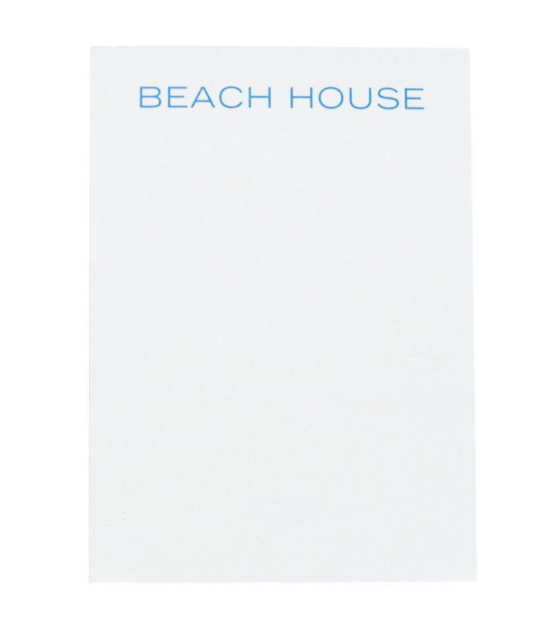 Beach House Notepad