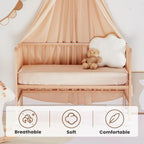 Soft Silk Crib Fitted Sheet