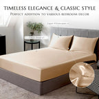 Soft Silk Fitted Sheet Set