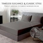 Soft Silk Fitted Sheet Set