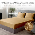 Soft Silk Fitted Sheet Set