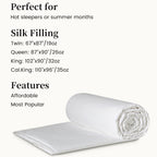 Summer Lightweight Mulberry Silk Filled Comforter