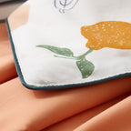 Orange Silk Cooling Blanket