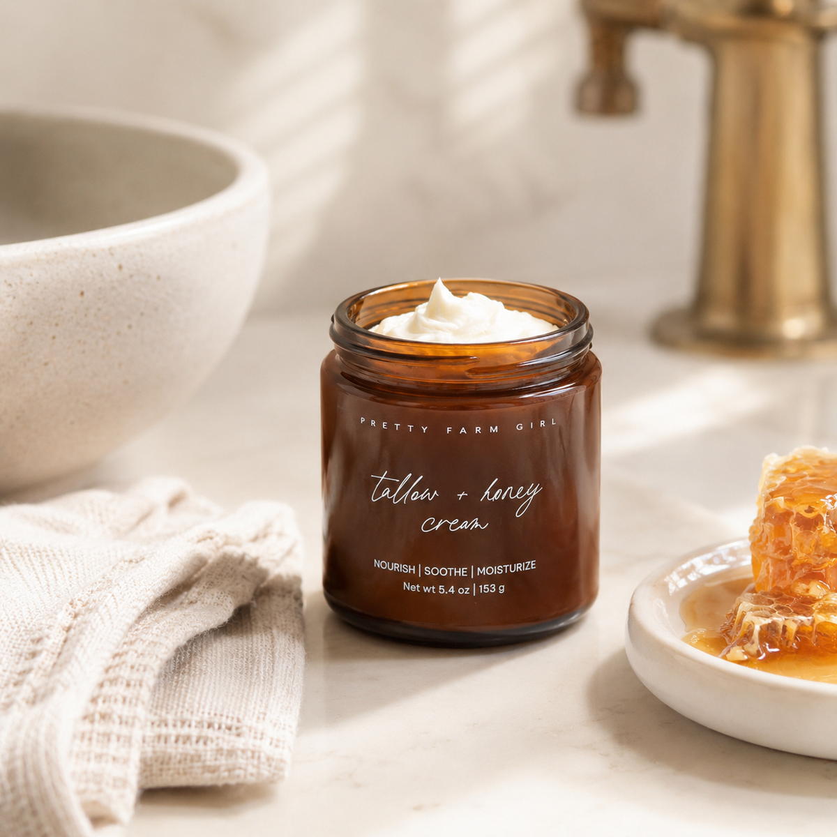 Tallow + Honey Cream