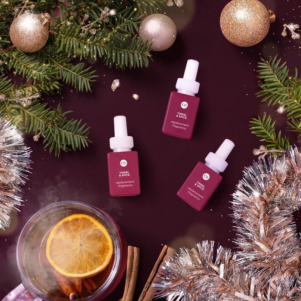 CB + PURA Diffuser Refill, Tinsel & Spice