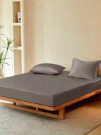 Vegan Silk Fitted Sheet Set