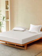 Vegan Silk Fitted Sheet Set