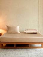 Vegan Silk Fitted Sheet Set
